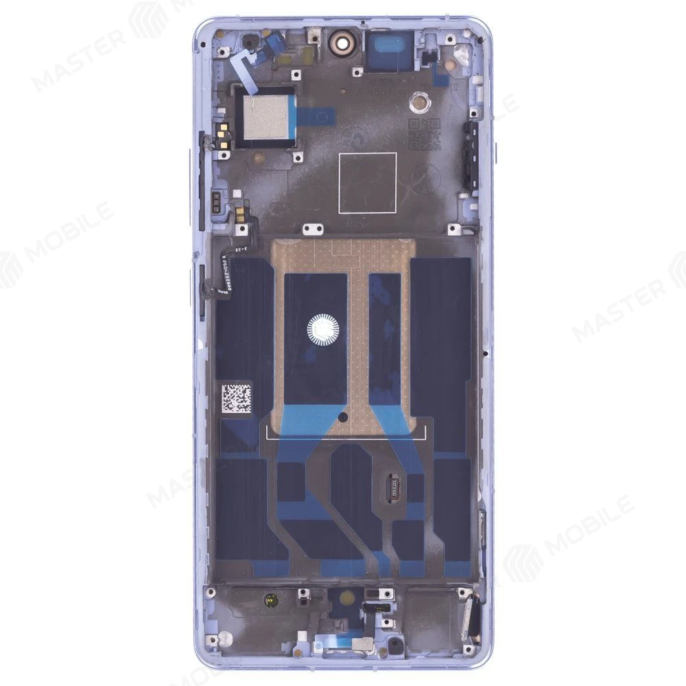 Дисплей для OnePlus 12R (CPH2609) + тачскрин (голубой) (в рамке) (ORIG100) (SP) фото №2