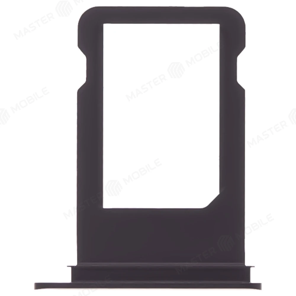 Держатель сим-карты для Apple iPhone 7 (черный) фото №1