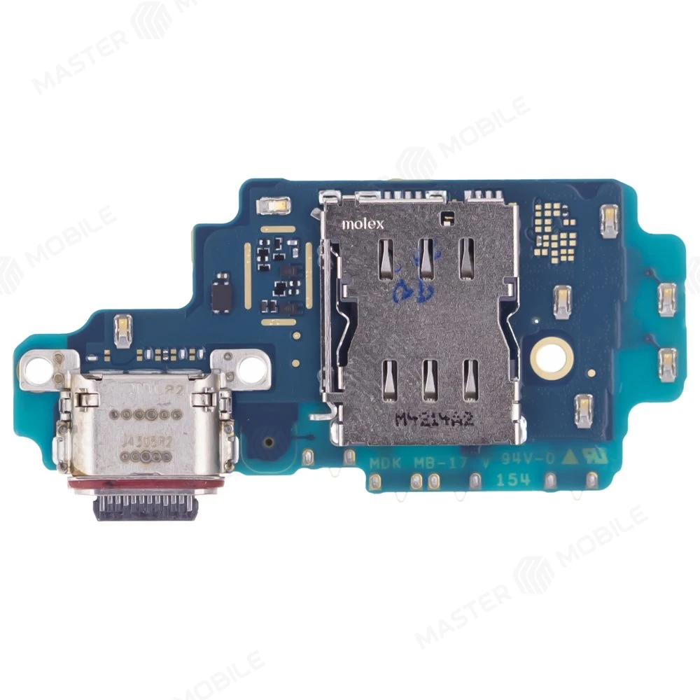 Нижняя плата для Samsung S928 Galaxy S24 Ultra с комп. + разъем зарядки + микрофон (ORIG100) фото №2