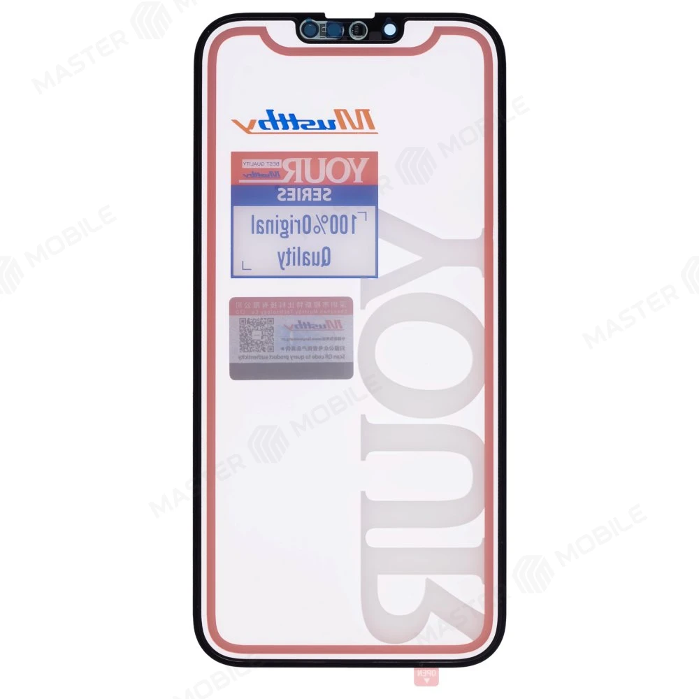 Стекло модуля для Apple iPhone 13 Pro Max + OCA (Musttby) (Premium) фото №2