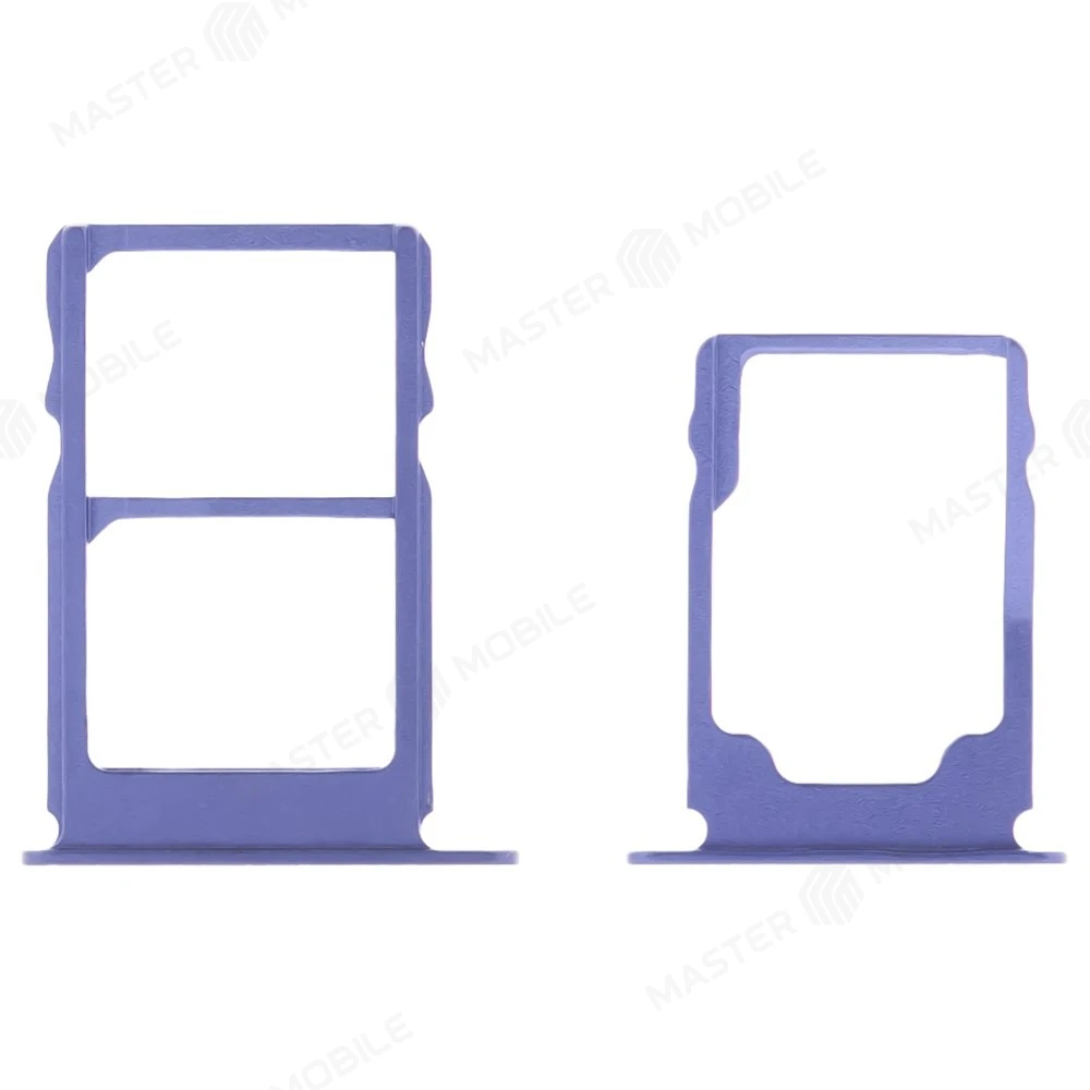 Держатель сим-карты для Nokia 3.1 (TA-1063) (синий) фото №2