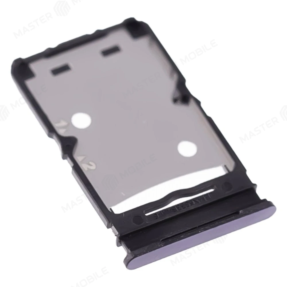 Держатель сим-карты для Infinix Note 30 4G (X6833B/X6731B) (черный) фото №3