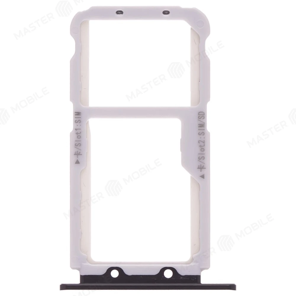 Держатель сим-карты для Huawei Honor View 10 (черный) фото №1