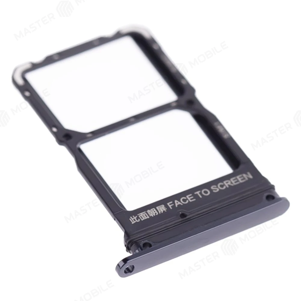 Держатель сим-карты для Xiaomi Mi 10 5G (M2001J2G) (черный)  фото №3