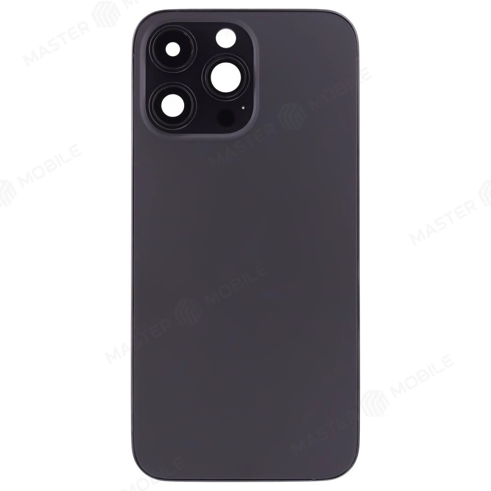 Корпус для Apple iPhone 14 Pro Max (черный) (в сборе) (с разбора) (ORIG100) (возможен дефект ЛКП) фото №1