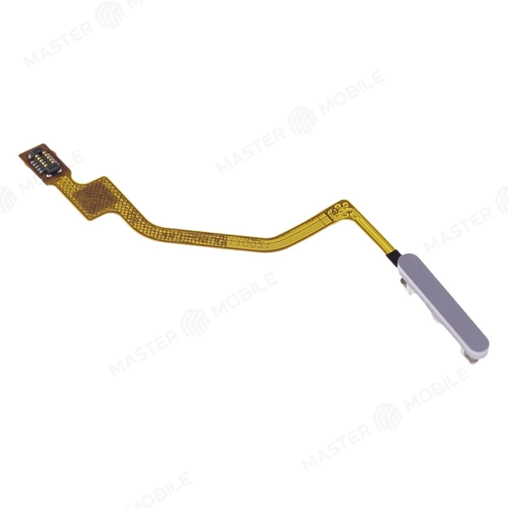 Шлейф для Xiaomi Redmi Note 9 Pro (M2003J6B2G) / Redmi Note 9S (M2003J6A1G) с комп. + сканер отпечатка пальца (серебристый)  фото №3