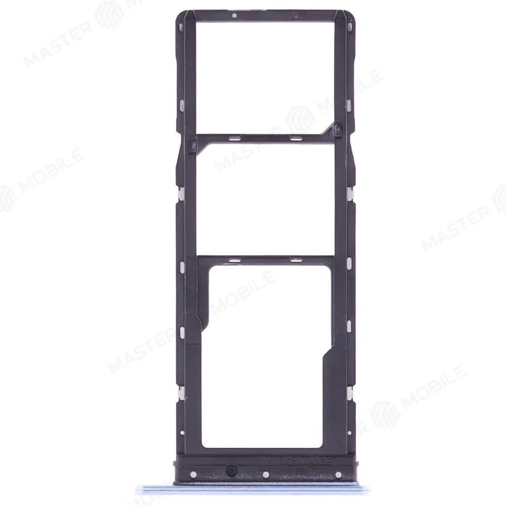 Держатель сим-карты для Tecno Pop 7 (BF6) (голубой) фото №2