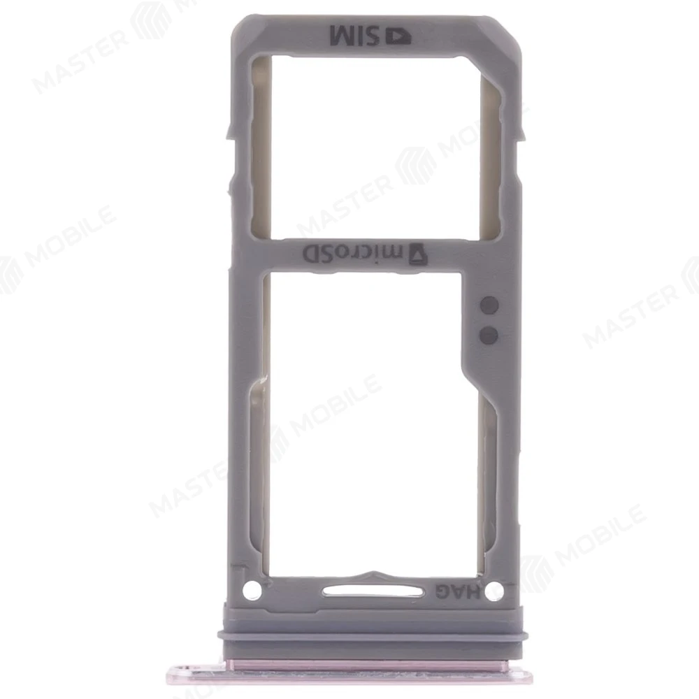 Держатель сим-карты для Samsung G950 Galaxy S8 / G955 Galaxy S8+ (розовый) фото №1