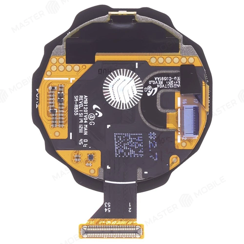 Дисплей для Samsung R855 Galaxy Watch 3 (41 мм) + тачскрин (черный) (ORIG) фото №2