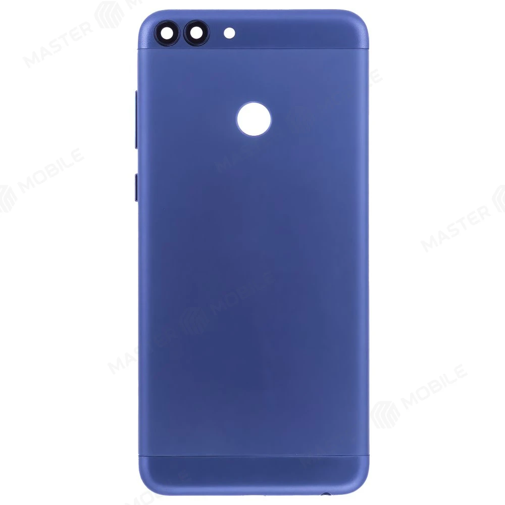 Задняя крышка для Huawei P Smart (FIG-LX1) (синий) (в сборе со стеклом камеры) фото №1