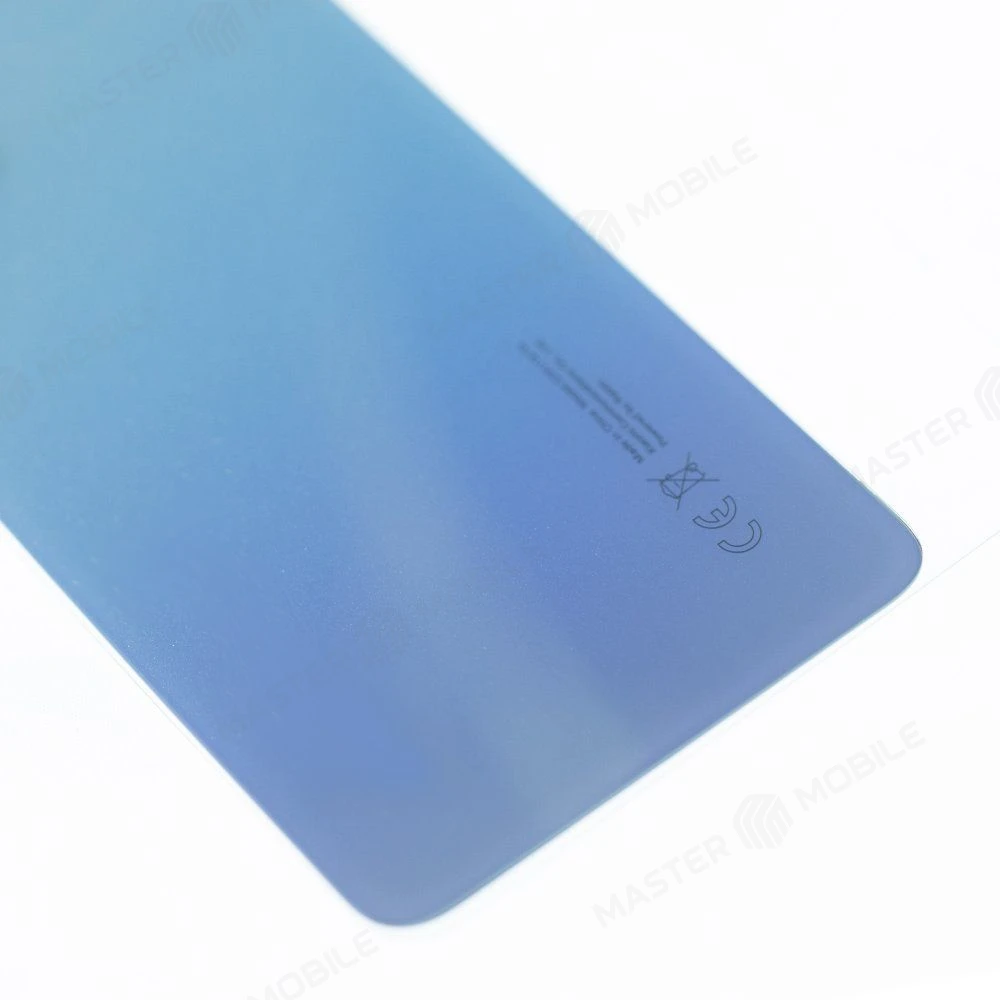 Задняя крышка для Xiaomi Redmi Note 11 Pro 4G (2201116TG) (голубой) (в сборе со стеклом камеры) (ORIG100)  фото №4