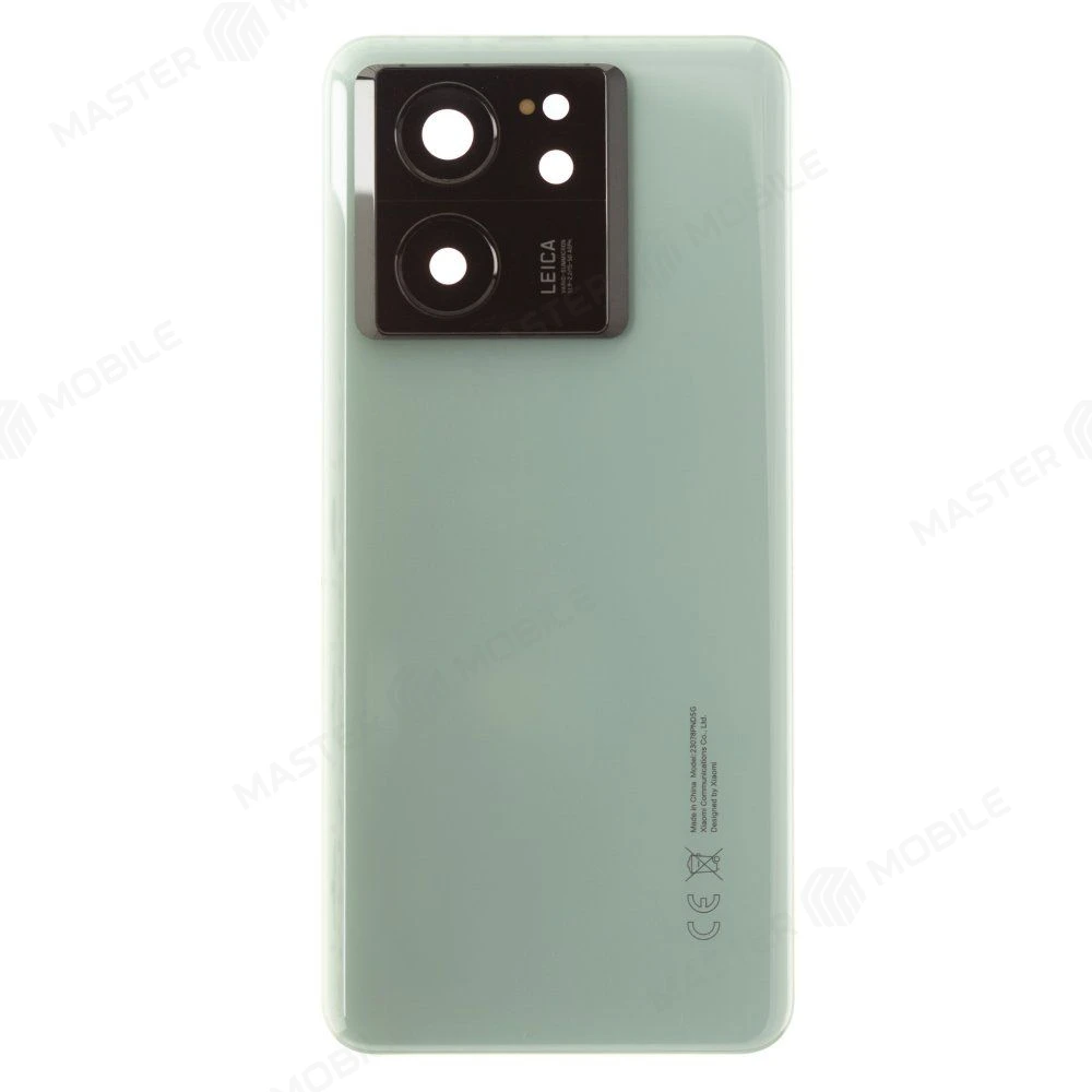 Задняя крышка для Xiaomi 13T Pro (23078PND5G) (зеленый) (в сборе со стеклом камеры) (ORIG100)  фото №1