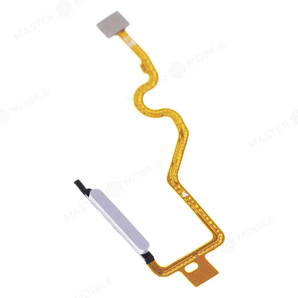 Шлейф для Tecno Spark 30 5G (KL8) с комп. + сканер отпечатка пальца (серебристый)  фото №3