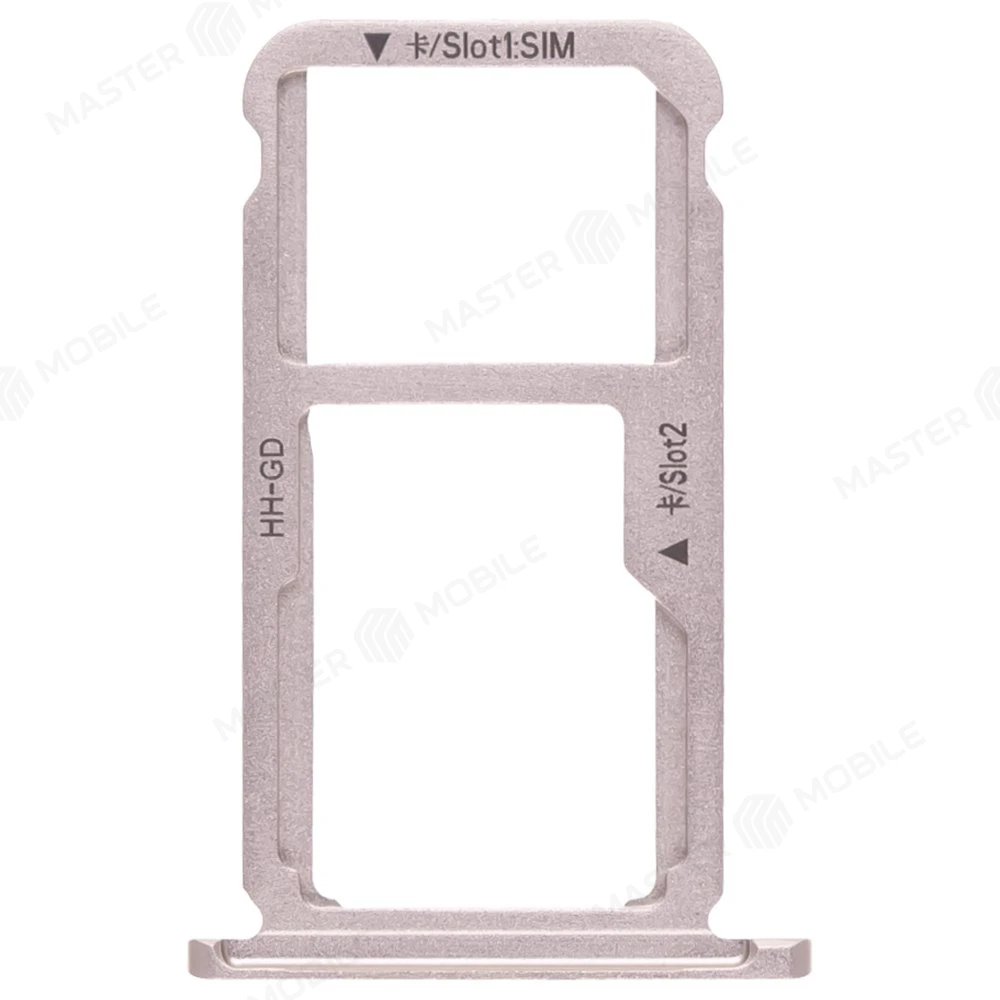 Держатель сим-карты для Huawei Honor 6X (BLN-L21) / GR5 2017 (BLL-L23) (золотистый) фото №1