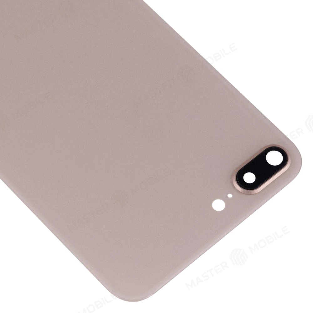 Задняя крышка для Apple iPhone 8 Plus (золотистый) (в сборе со стеклом камеры) (Premium) фото №3