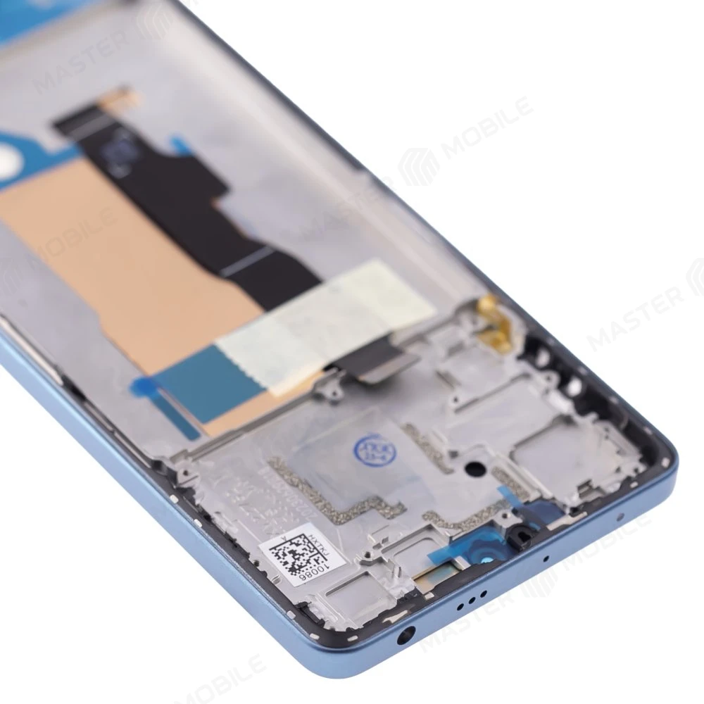 Дисплей для Xiaomi Poco F5 (23049PCD8G) / Redmi Note 12 Turbo (23049RAD8C) + тачскрин (синий) (в рамке) (ORIG100) (SP) фото №3