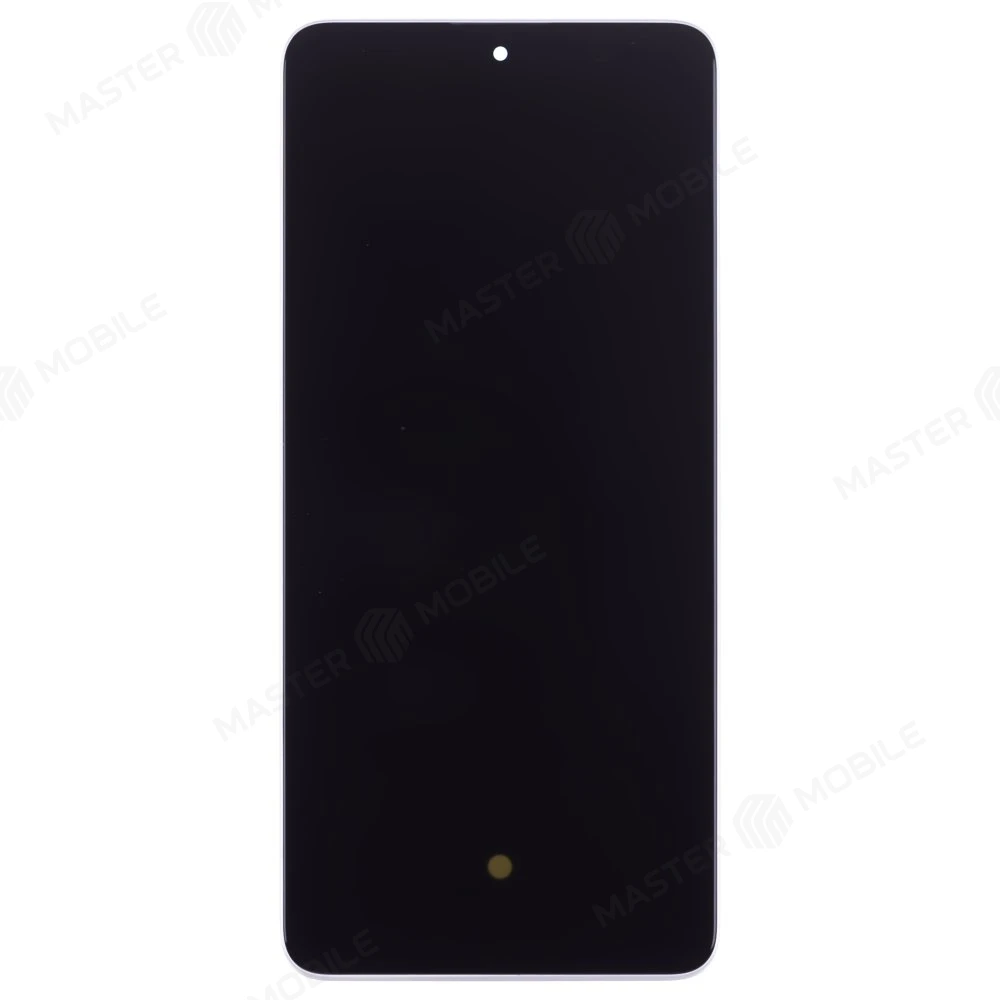 Дисплей для Xiaomi Poco X6 (23122PCD1G) / Redmi Note 13 Pro 5G (2312DRA50C) + тачскрин (серебристый) (в рамке) (ORIG100) (SP) фото №1