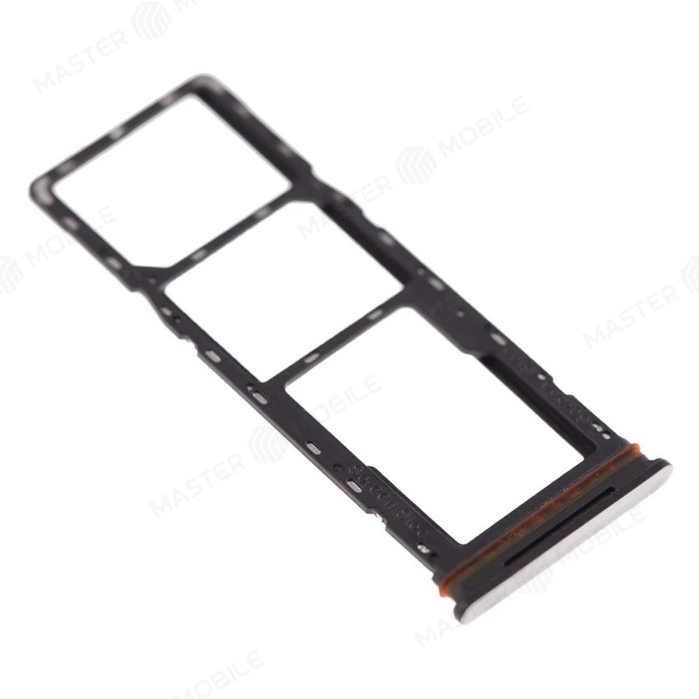 Держатель сим-карты для Tecno Camon 30 4G (CL6) (серебристый) фото №3