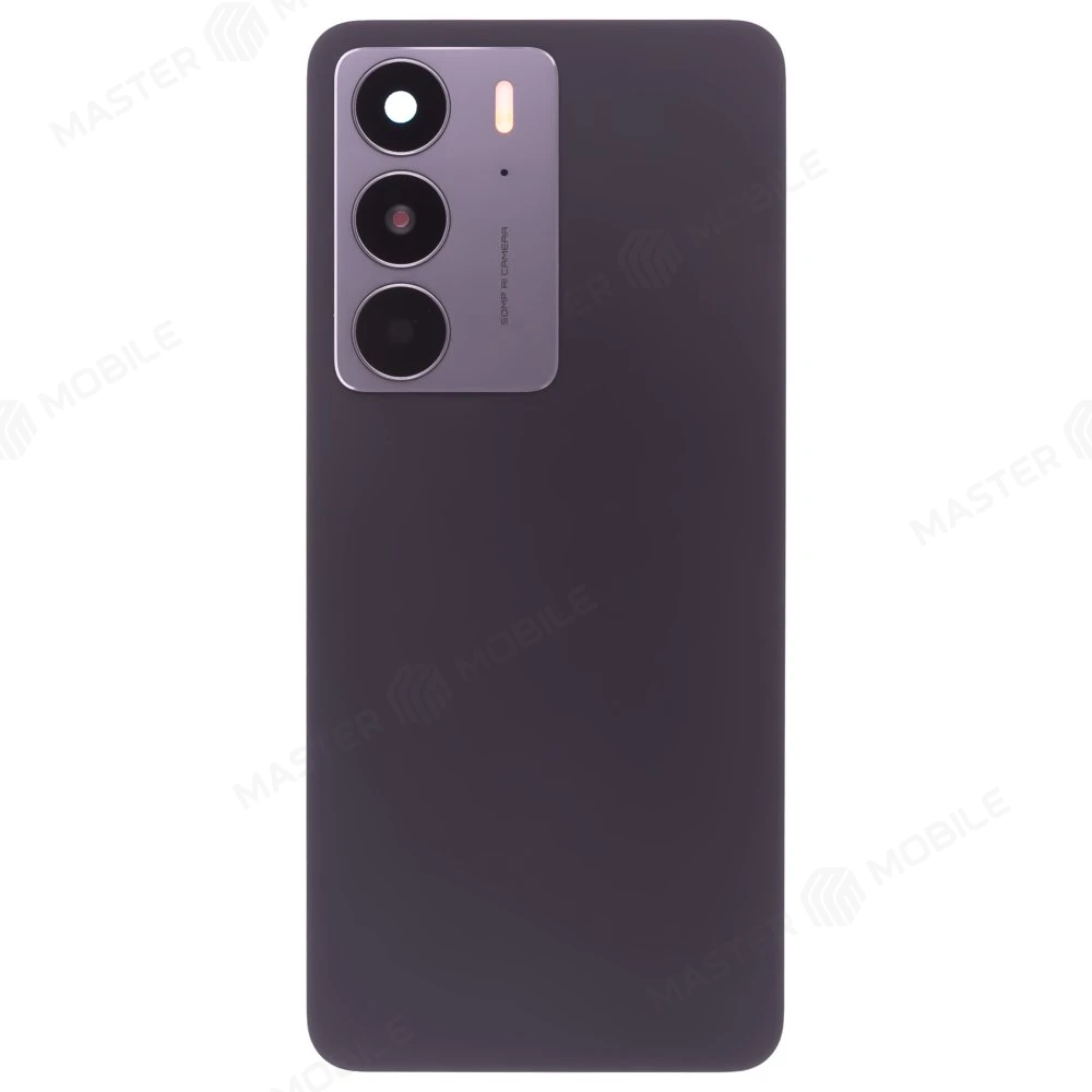 Задняя крышка для Realme C75 (RMX3941) (черный) (в сборе со стеклом камеры) фото №1