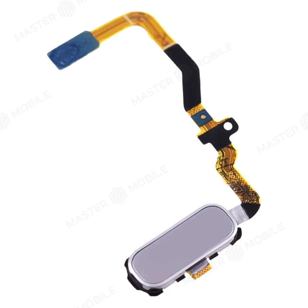 Шлейф для Samsung G930 Galaxy S7 с комп. + сканер отпечатка пальца (серый)  фото №3