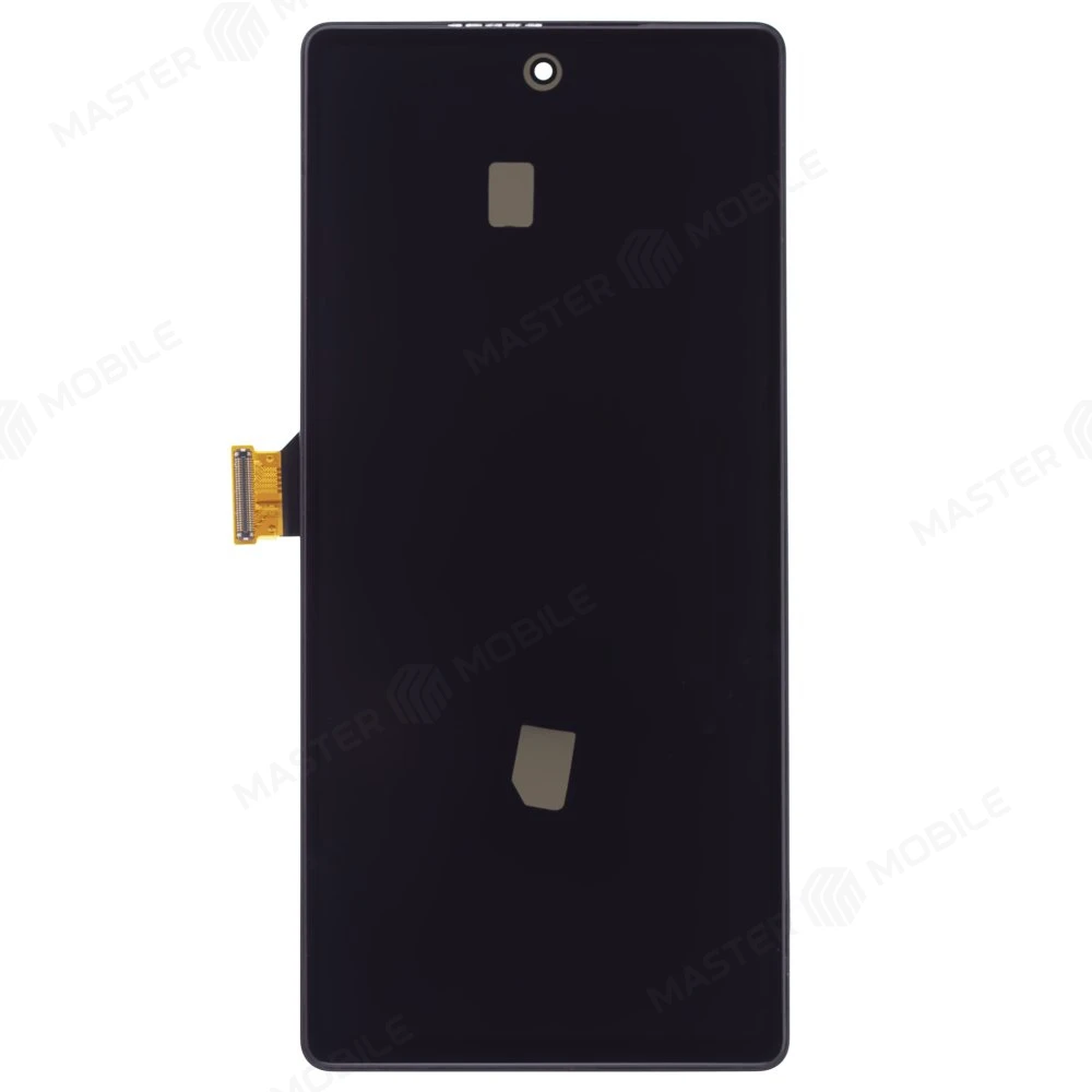 Дисплей для Google Pixel 6A (GX7AS/GB62Z/G1AZG/GB17L) + тачскрин (черный) (в рамке) (ORIG) фото №1