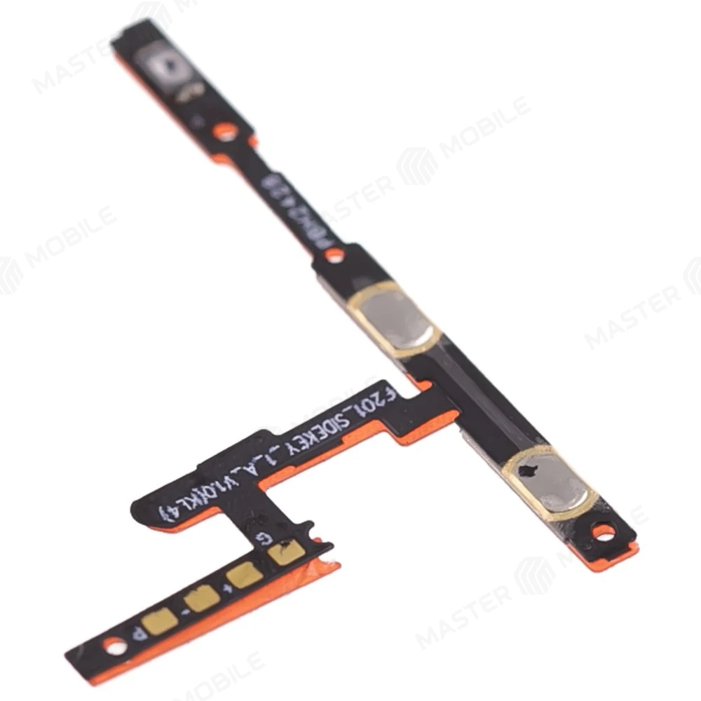 Шлейф для Tecno Spark GO 1 (KL4) с комп. (на кнопку включения и кнопки громкости) фото №3