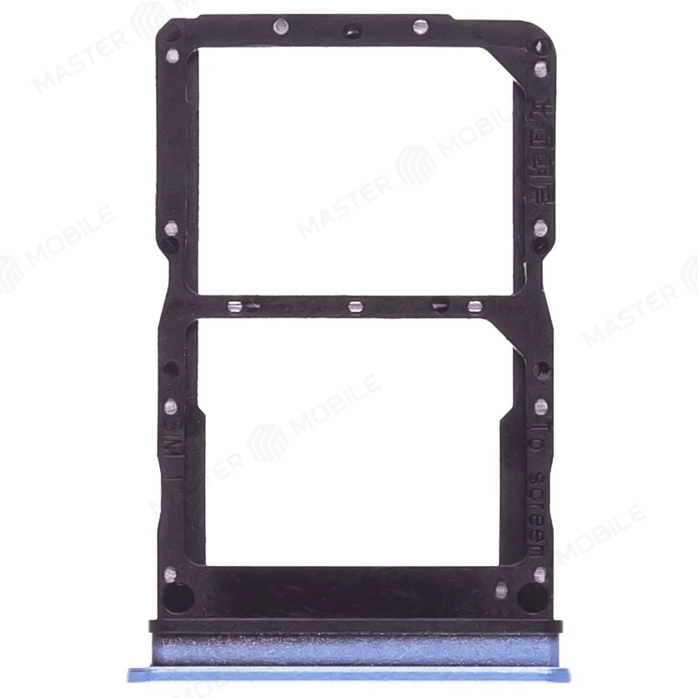 Держатель сим-карты для Huawei Honor X8a (CRT-LX1) / Honor 90 Lite (CRT-NX1) (голубой) фото №1