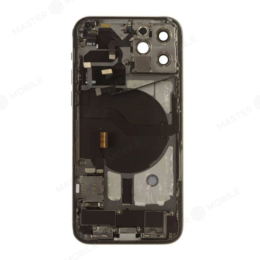 Корпус для Apple iPhone 12 Pro (белый) (в сборе) (ORIG100) (Снятый) (возможен дефект ЛКП) фото №2
