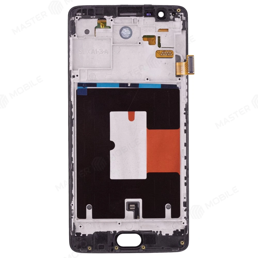 Дисплей для OnePlus 3 / 3T + тачскрин (черный) (в рамке) (In-Cell) фото №2