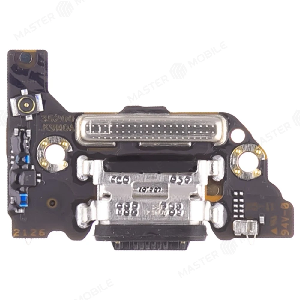 Нижняя плата для Xiaomi 11 Lite 5G NE (2109119DG) с комп. + разъем зарядки + микрофон (ORIG100)  фото №2