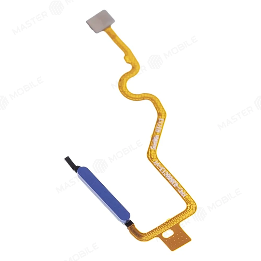 Шлейф для Tecno Spark 10 (KI5q) с комп. + сканер отпечатка пальца (синий)  фото №3