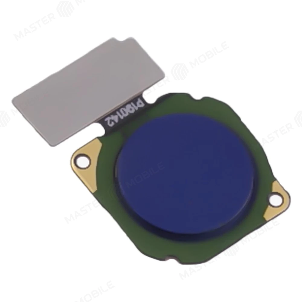 Шлейф для Huawei Honor View 20 (PCT-L29) с комп. + сканер отпечатка пальца (синий)  фото №3