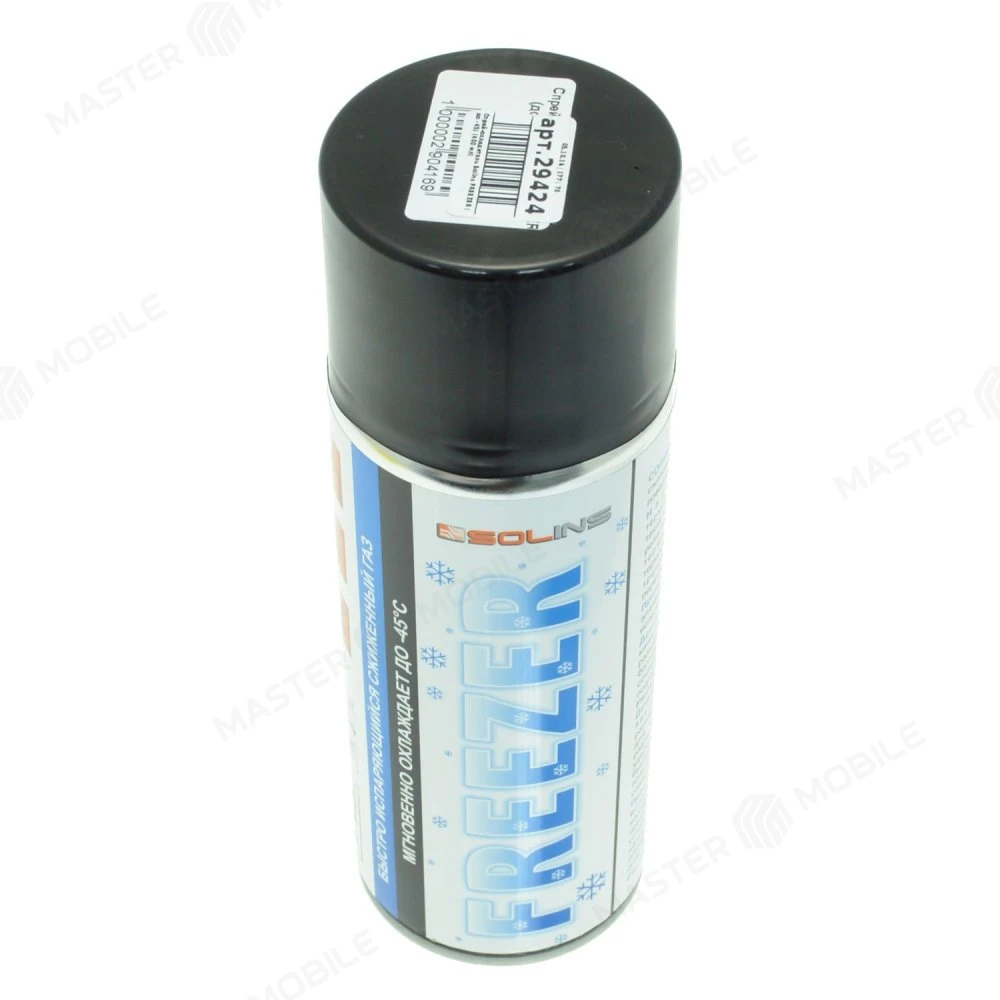 Спрей-охладитель Solins FREEZER (до -45°) (400 мл) фото №2