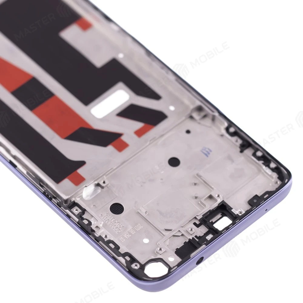 Рамка дисплея для Huawei Honor 50 Lite (NTN-LX1) / Nova 8i (NEN-LX1) (серебристый) фото №3