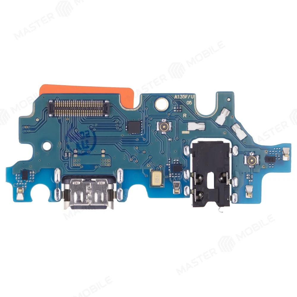 Нижняя плата для Samsung A135 Galaxy A13 / A137 Galaxy A13 с комп. + разъем зарядки + микрофон  фото №1