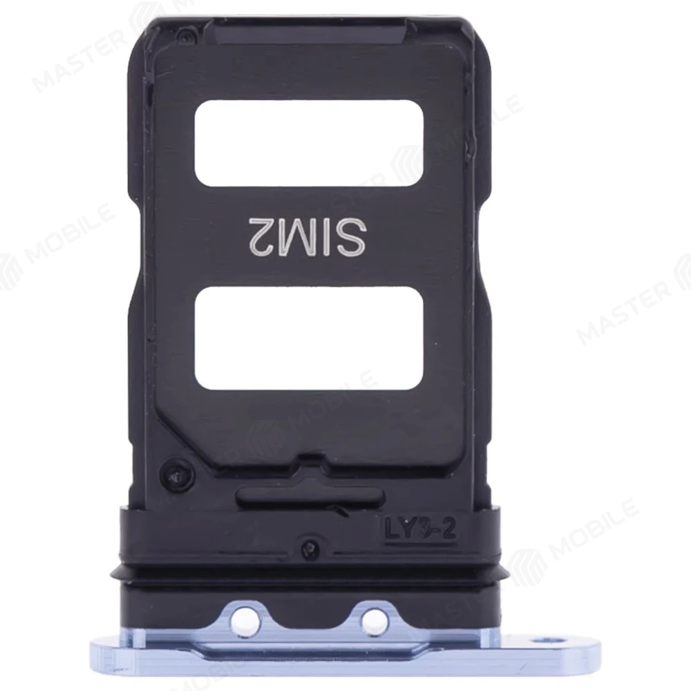 Держатель сим-карты для Xiaomi Mi 11 5G (M2011K2G) (голубой) фото №2