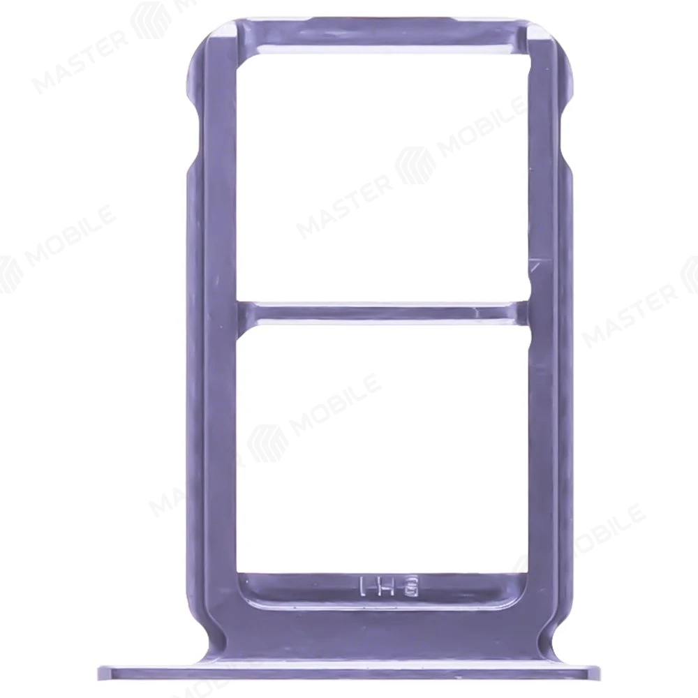 Держатель сим-карты для Huawei Honor 10 (COL-L29) (серый) фото №2