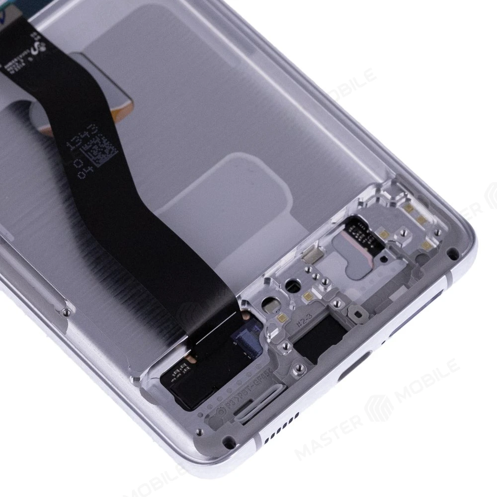 Дисплей для Samsung G998 Galaxy S21 Ultra + тачскрин (серебристый) (в рамке) (ORIG100) (возможен дефект ЛКП) фото №4