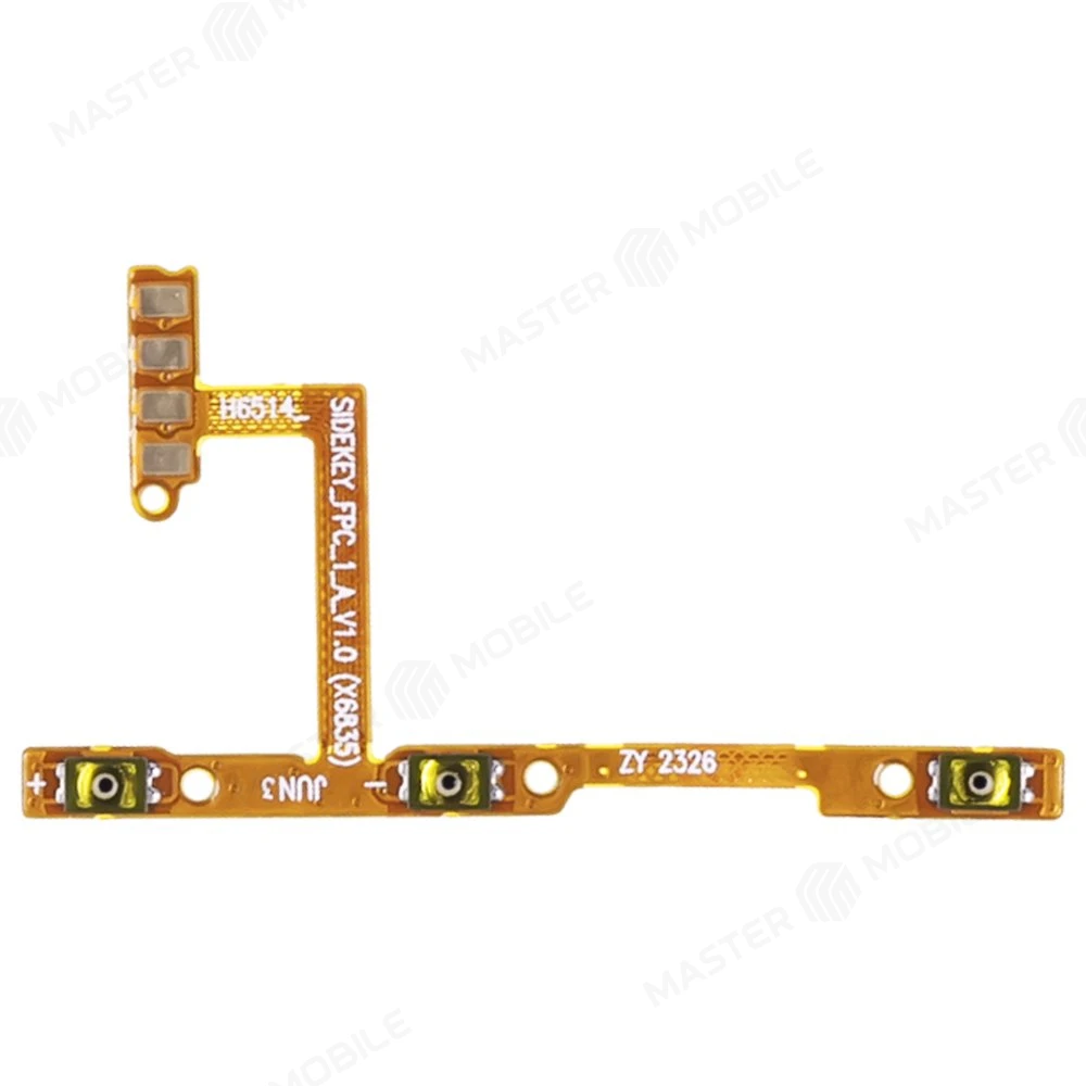 Шлейф для Infinix Hot 30 Play (X6835B) с комп. (на кнопку включения и кнопки громкости) фото №1