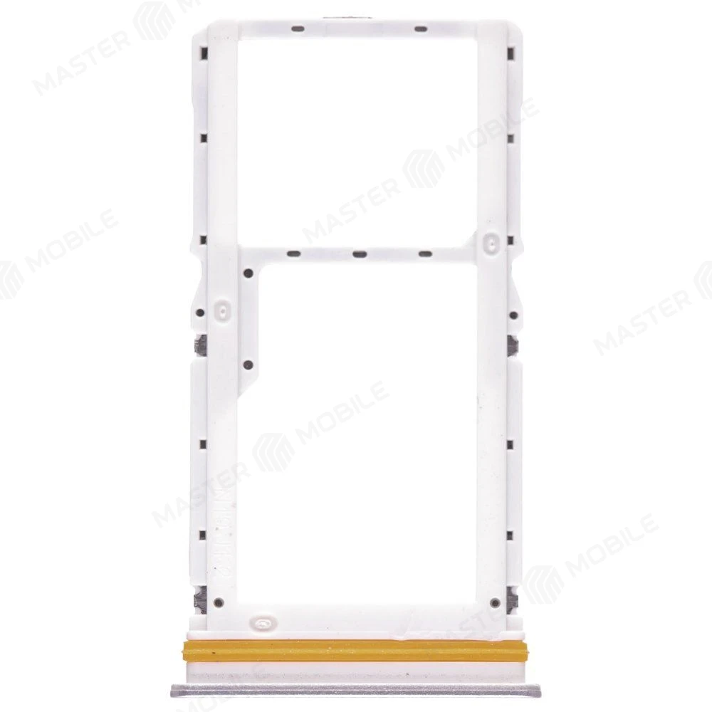 Держатель сим-карты для Xiaomi Poco M6 4G (2404APC5FG) (серебристый)  фото №2