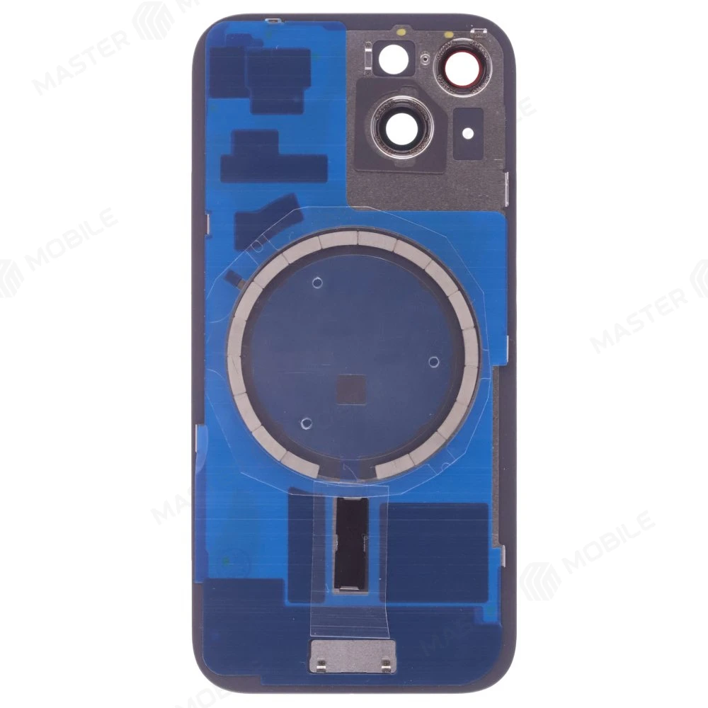 Задняя крышка для Apple iPhone 15 (желтый) (в сборе со стеклом камеры) (Premium) фото №2