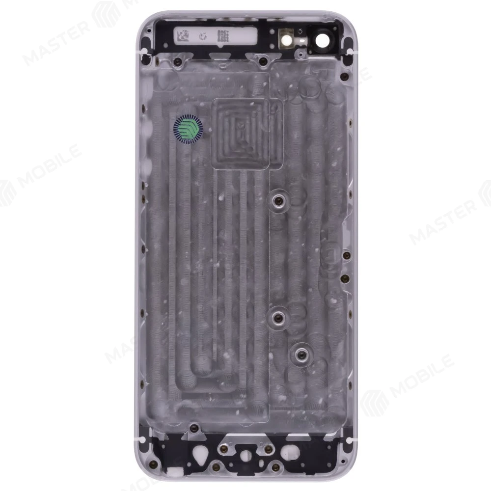 Корпус для Apple iPhone 5 (серебристый)  фото №2