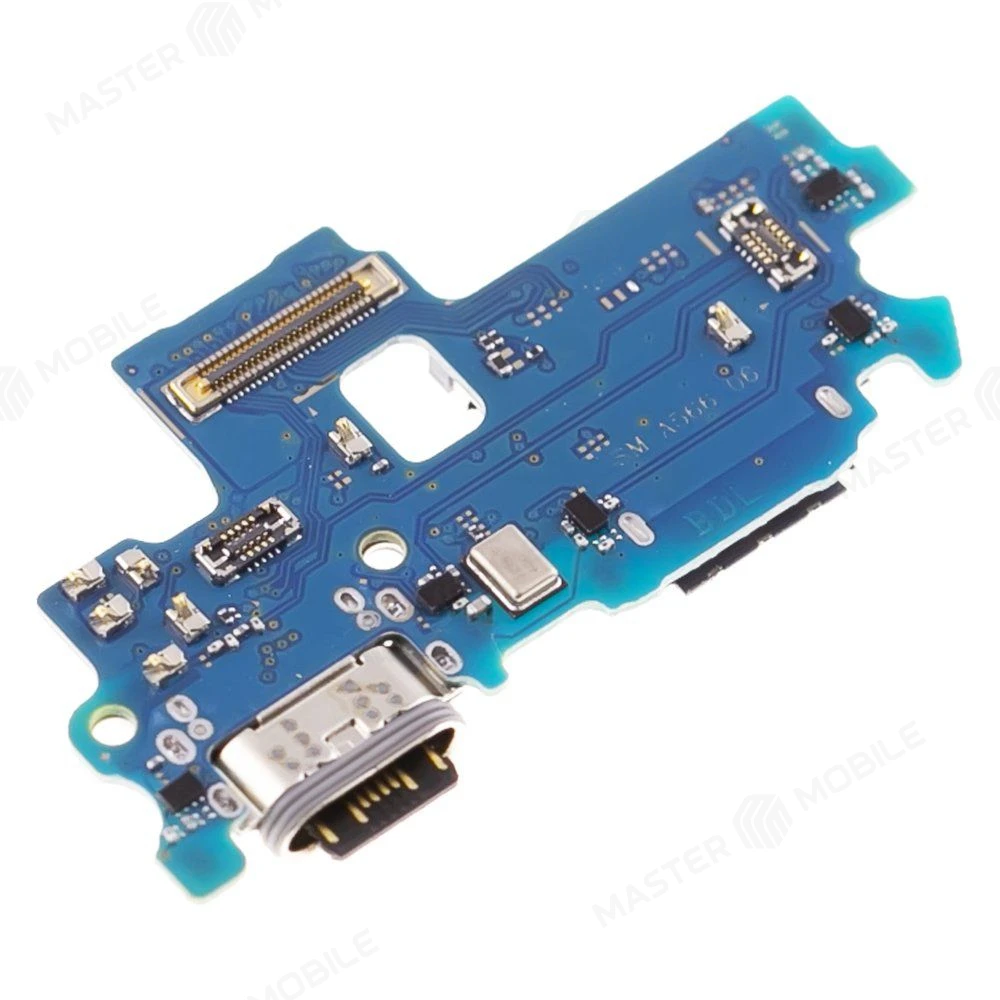 Нижняя плата для Samsung A566 Galaxy A56 5G с комп. + разъем зарядки + микрофон + разъем SIM фото №3