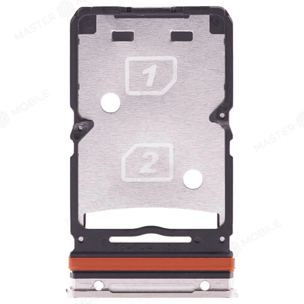 Держатель сим-карты для Infinix Zero X Pro (X6811) (серебристый) фото №1