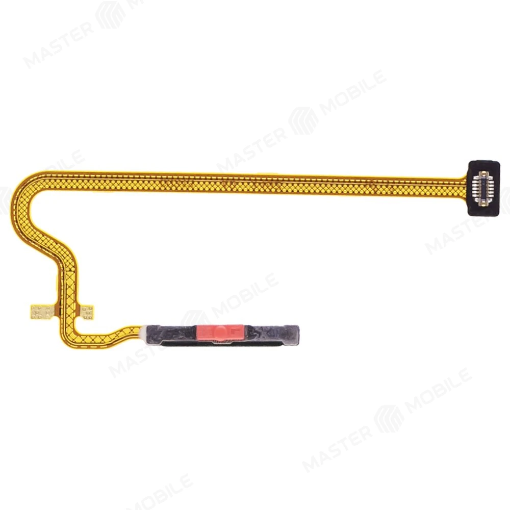 Шлейф для OPPO A18 (CPH2591) с комп. + сканер отпечатка пальца (голубой) фото №2