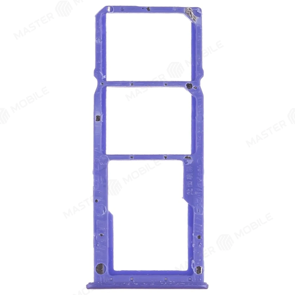 Держатель сим-карты для Samsung A217 Galaxy A21s (синий) фото №1