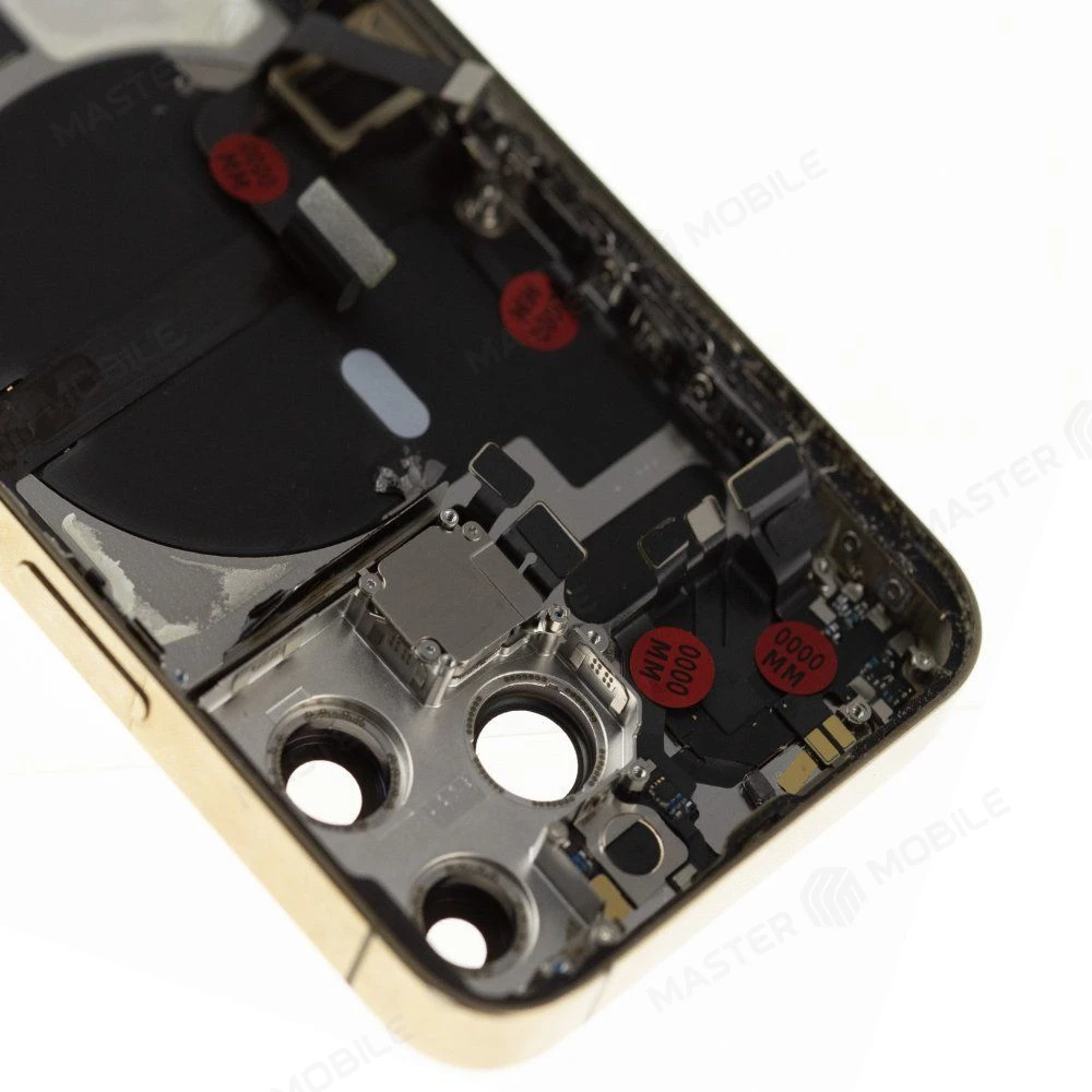 Корпус для Apple iPhone 13 Pro (золотистый) (в сборе) (ORIG100) (Снятый) (возможен дефект ЛКП) фото №3