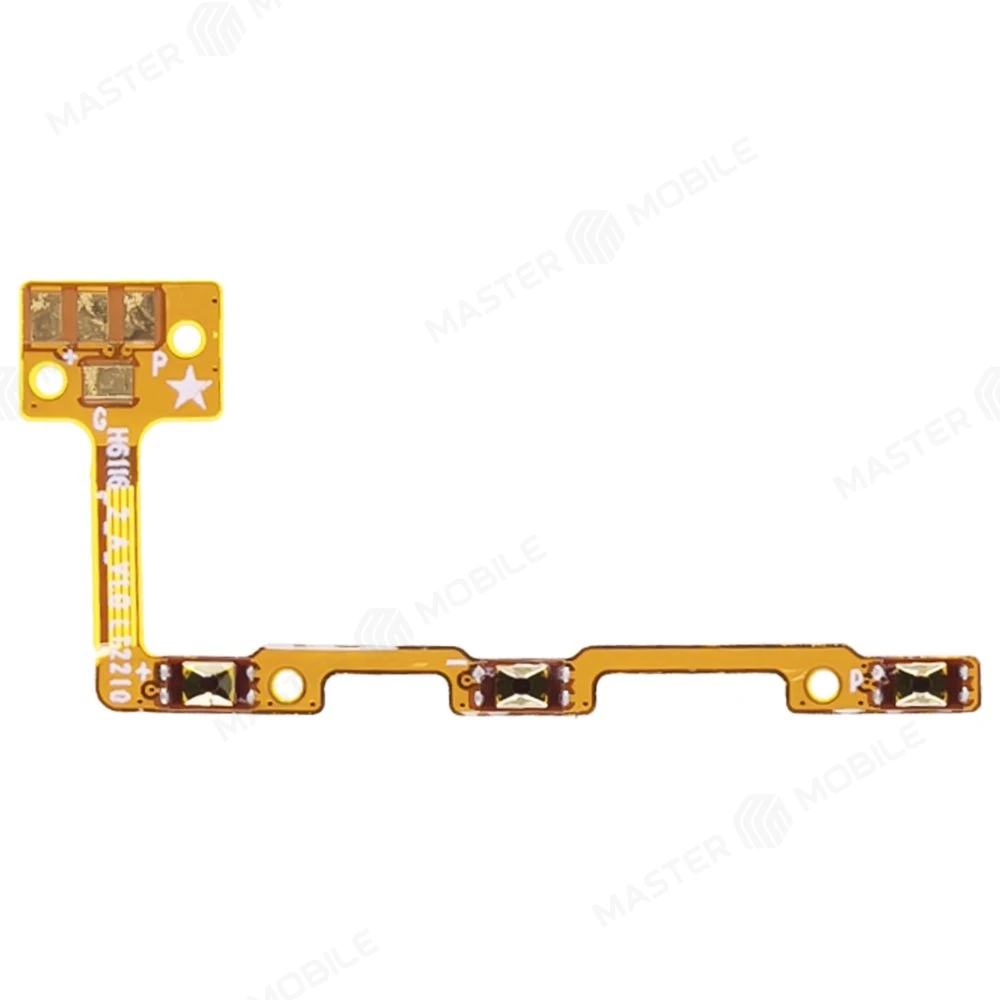 Шлейф для Infinix Hot 10 Play (X688B) / Hot 11 Play с комп. (на кнопку включения и кнопки громкости)  фото №1