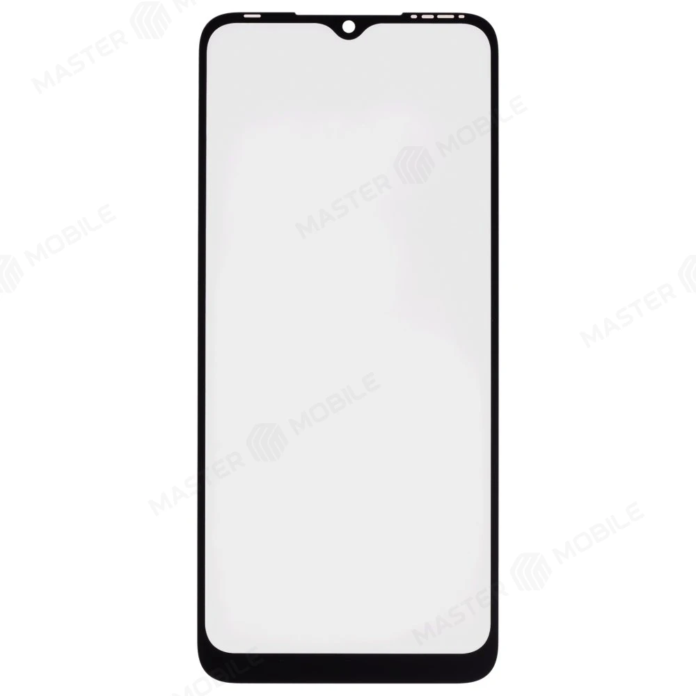 Стекло модуля для Tecno Pop 6 Pro (BE8) + OCA (черный) фото №1