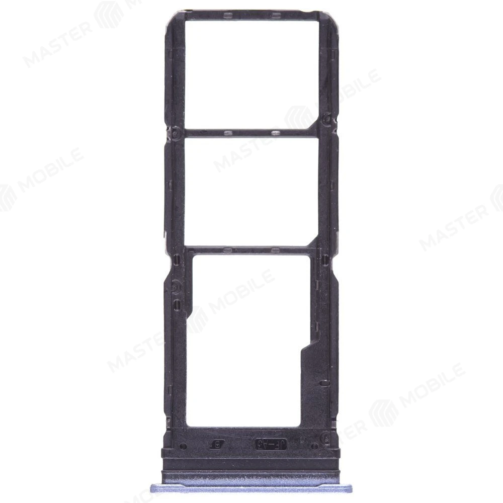 Держатель сим-карты для Vivo Y21 (V2111) (синий) фото №2